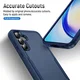 Samsung Galaxy A35 Hoesje Schokbestendige Hardcase Back Cover Blauw afbeelding 7
