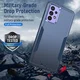 Samsung Galaxy A53 Hoesje Schokbestendige Hardcase Back Cover Blauw afbeelding 2