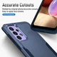 Samsung Galaxy A53 Hoesje Schokbestendige Hardcase Back Cover Blauw afbeelding 5