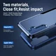 Samsung Galaxy A54 Hoesje Schokbestendige Hardcase Back Cover Blauw afbeelding 3