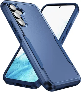Samsung Galaxy A54 Hoesje Schokbestendige Hardcase Back Cover Blauw