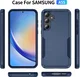 Samsung Galaxy A55 Hoesje Schokbestendige Hardcase Back Cover Blauw afbeelding 7