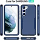 Samsung Galaxy S23 Hoesje Schokbestendige Hardcase Back Cover Blauw afbeelding 10