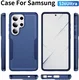 Samsung Galaxy S26 Ultra Hoesje Schokbestendige Hardcase Back Cover Blauw afbeelding 9