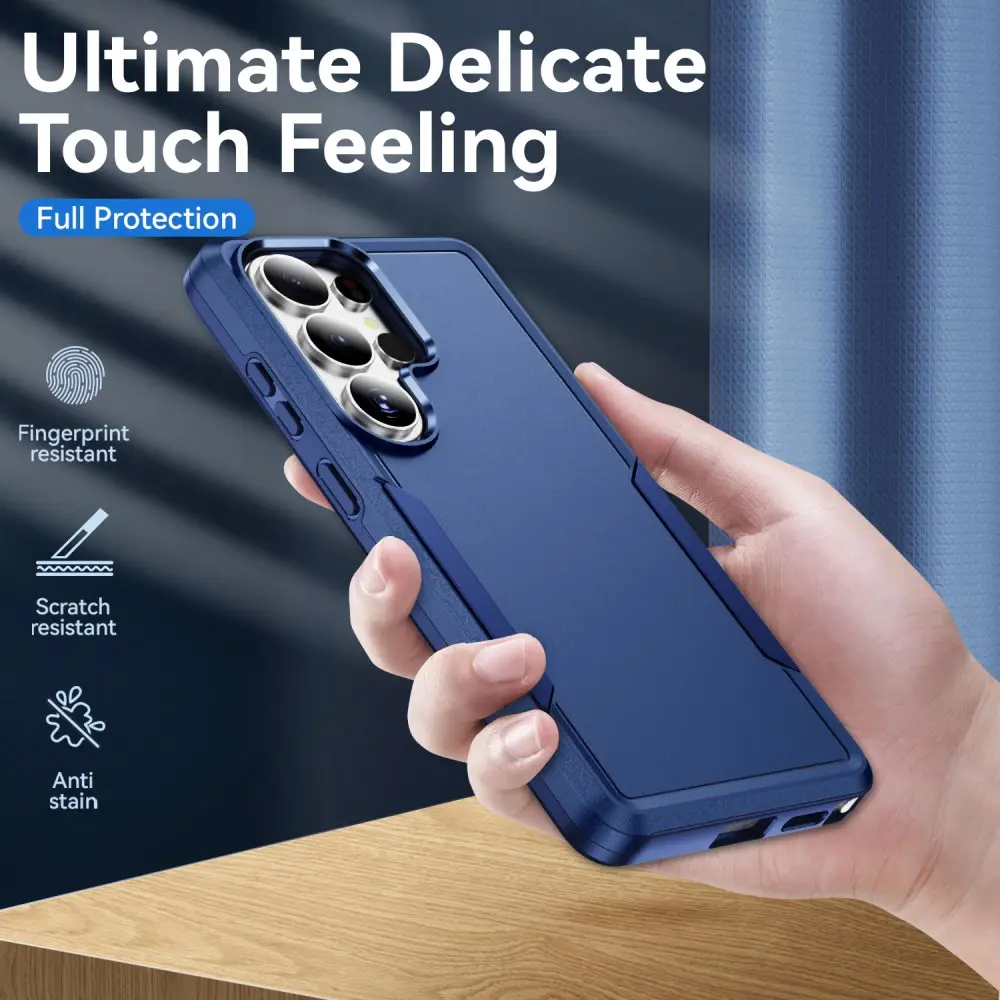 Samsung Galaxy S26 Ultra Hoesje Schokbestendige Hardcase Back Cover Blauw afbeelding 5