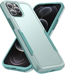 Apple iPhone 13 Pro Max Hoesje Schokbestendige Hardcase Back Cover Groen afbeelding