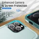 Apple iPhone 13 Pro Max Hoesje Schokbestendige Hardcase Back Cover Groen afbeelding 7