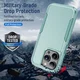 Apple iPhone 15 Pro Max Hoesje Schokbestendige Hardcase Back Cover Groen afbeelding 2