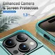 Apple iPhone 15 Pro Max Hoesje Schokbestendige Hardcase Back Cover Groen afbeelding 8