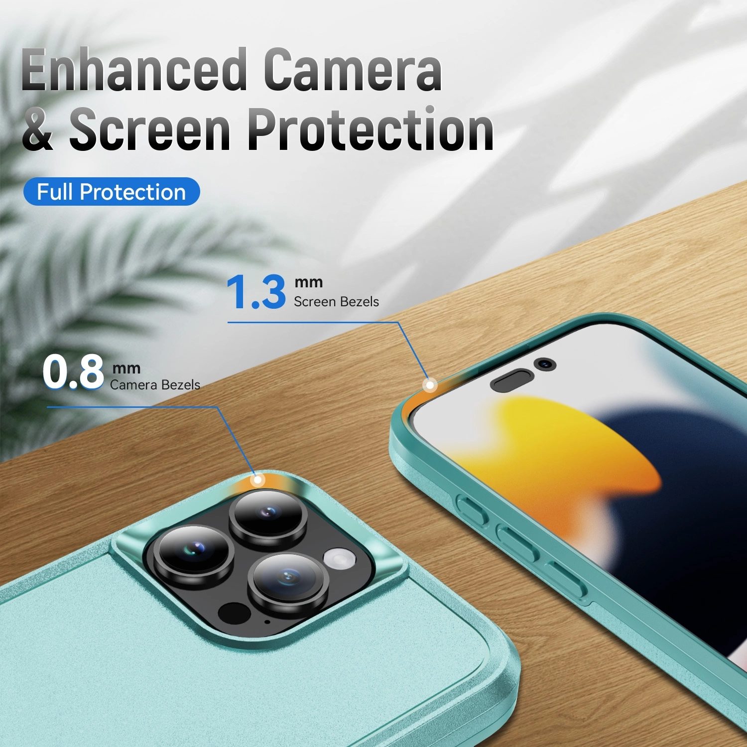 Apple iPhone 16 Pro Hoesje Schokbestendige Hardcase Back Cover Groen afbeelding 6