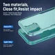 Apple iPhone 16 Pro Hoesje Schokbestendige Hardcase Back Cover Groen afbeelding 3