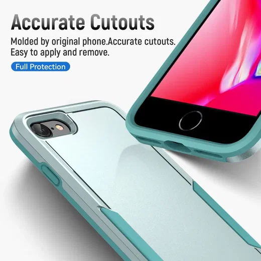 Apple iPhone 17e / 16e Hoesje Schokbestendige Hardcase Back Cover Groen afbeelding 8