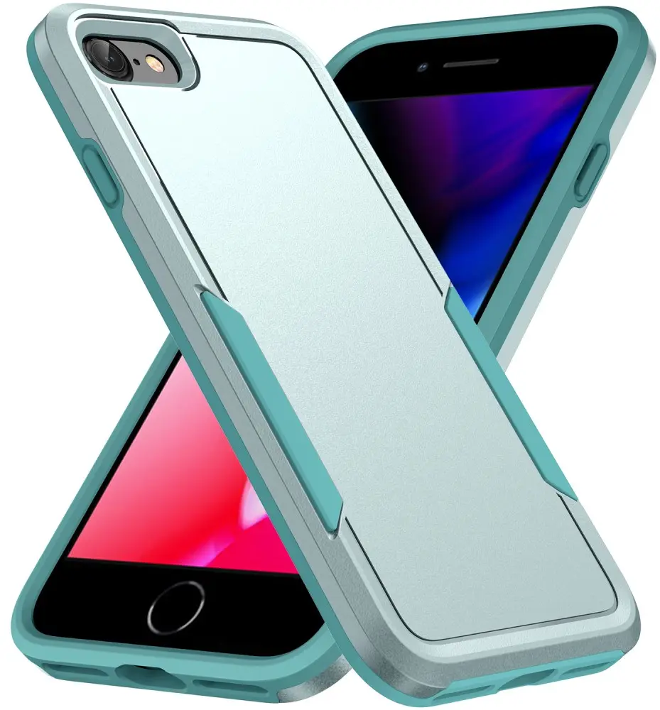 Apple iPhone 17e / 16e Hoesje Schokbestendige Hardcase Back Cover Groen afbeelding 1