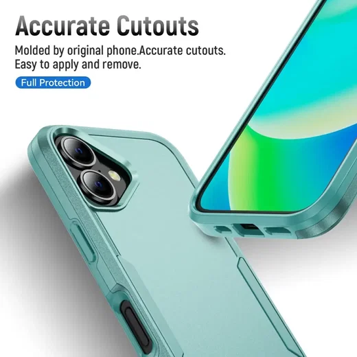 Apple iPhone 17 Hoesje Schokbestendige Hardcase Back Cover Groen afbeelding 8
