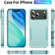 Apple iPhone 17 Pro Max Hoesje Schokbestendige Hardcase Back Cover Groen afbeelding 9