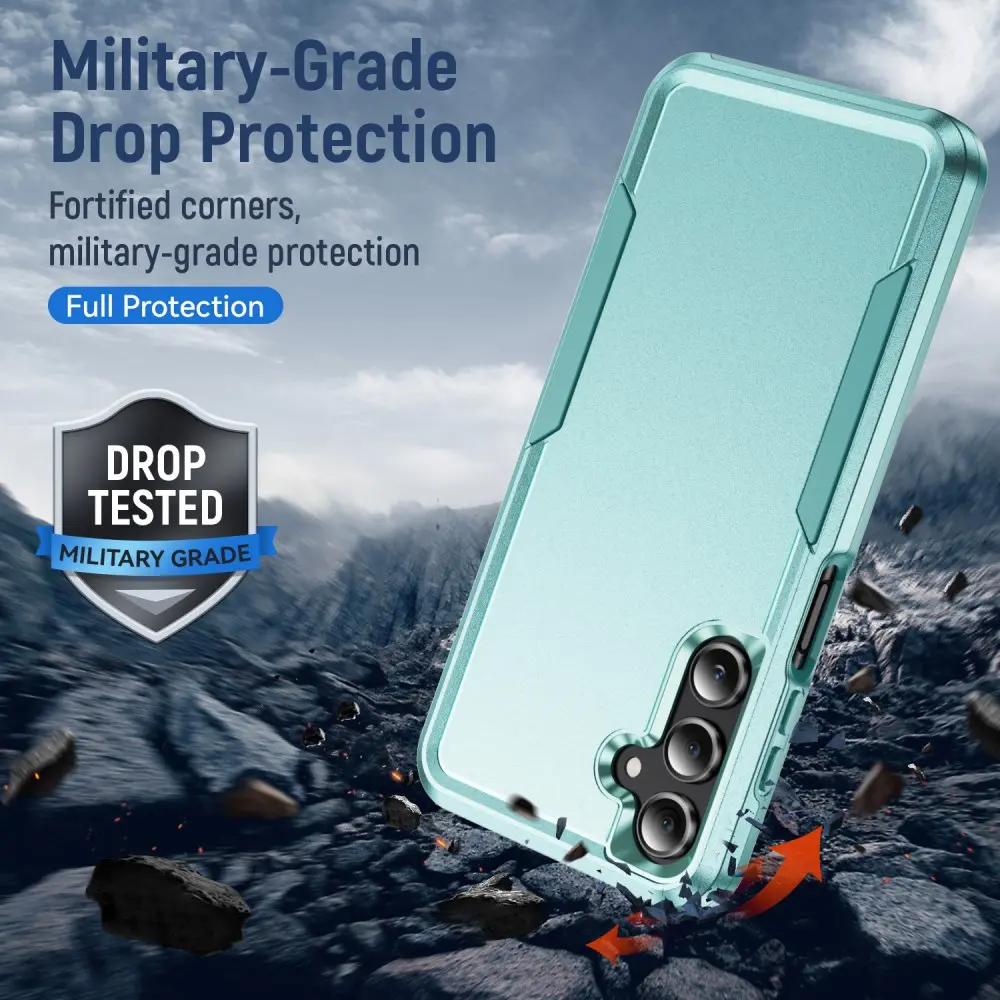 Samsung Galaxy A17 / A26 Hoesje Schokbestendige Hardcase Back Cover Groen afbeelding 2