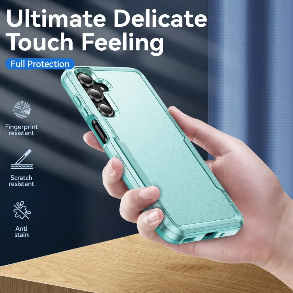 Samsung Galaxy A17 / A26 Hoesje Schokbestendige Hardcase Back Cover Groen afbeelding 5