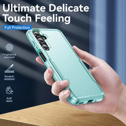Samsung Galaxy A17 / A26 Hoesje Schokbestendige Hardcase Back Cover Groen afbeelding 5