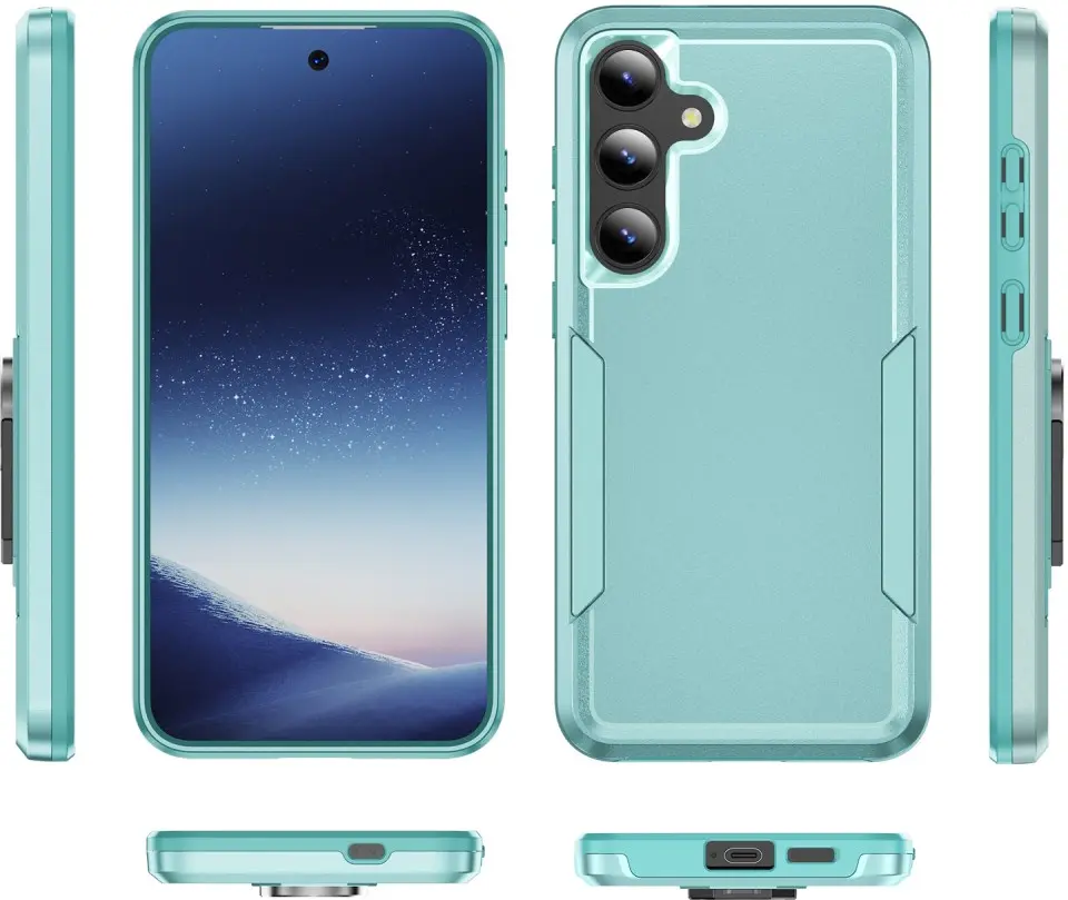 Samsung S25 Plus / S24 Plus Hoesje Schokbestendige Hardcase Back Cover Groen afbeelding 9