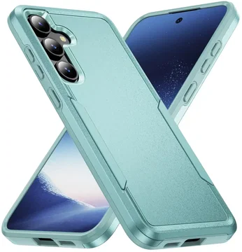 Samsung S25 Plus / S24 Plus Hoesje Schokbestendige Hardcase Back Cover Groen
