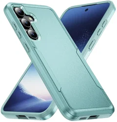 Samsung S25 Plus / S24 Plus Hoesje Schokbestendige Hardcase Back Cover Groen afbeelding