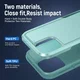 Apple iPhone 15 Hoesje Schokbestendige Hardcase Back Cover Groen afbeelding 5