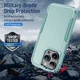 Apple iPhone 15 Pro Hoesje Schokbestendige Hardcase Back Cover Groen afbeelding 2