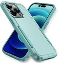 Apple iPhone 15 Pro Hoesje Schokbestendige Hardcase Back Cover Groen