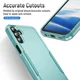 Samsung Galaxy A15 Hoesje Schokbestendige Hardcase Back Cover Groen afbeelding 7