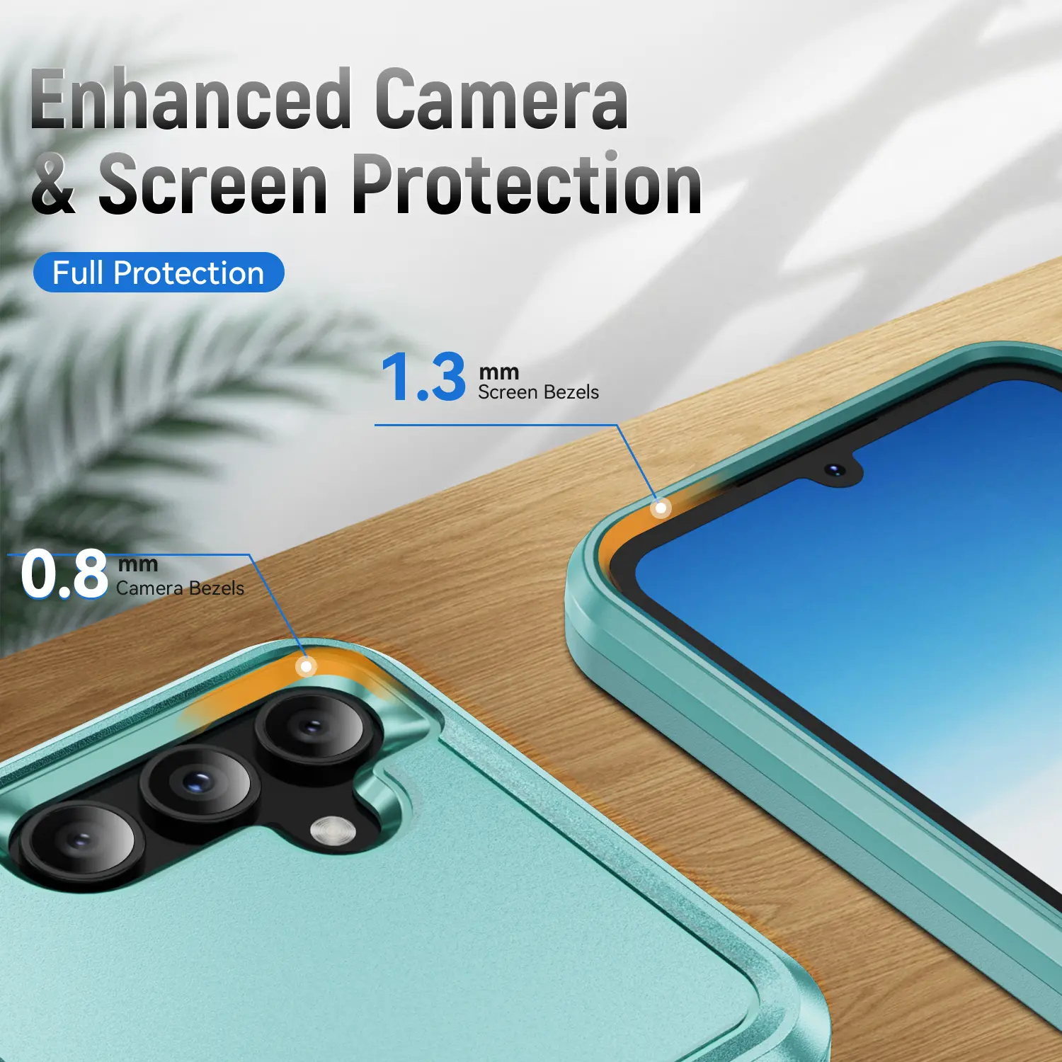 Samsung Galaxy A15 Hoesje Schokbestendige Hardcase Back Cover Groen afbeelding 9