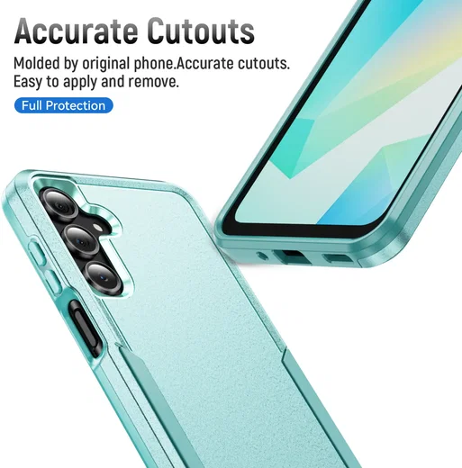 Samsung Galaxy A16 Hoesje Schokbestendige Hardcase Back Cover Groen afbeelding 5