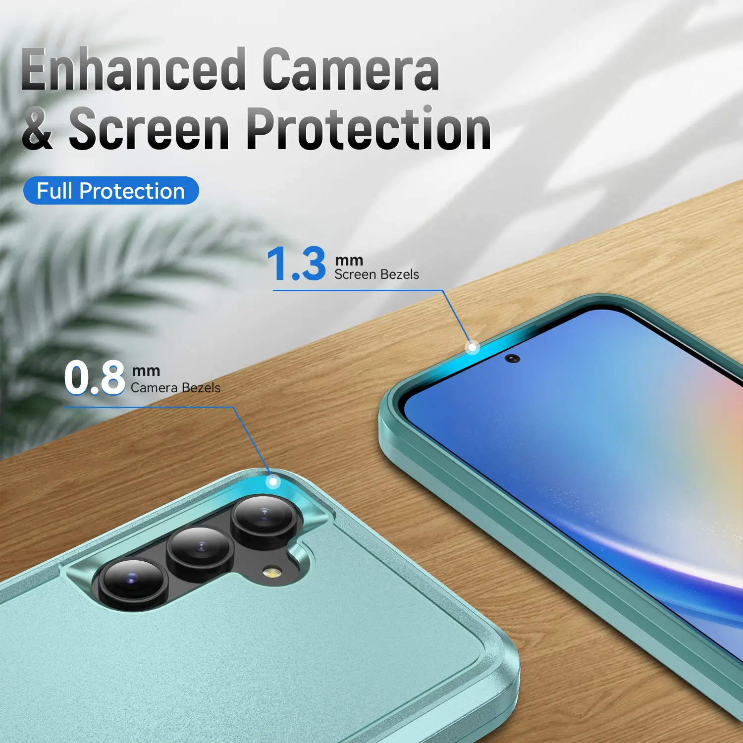 Samsung Galaxy A35 Hoesje Schokbestendige Hardcase Back Cover Groen afbeelding 7