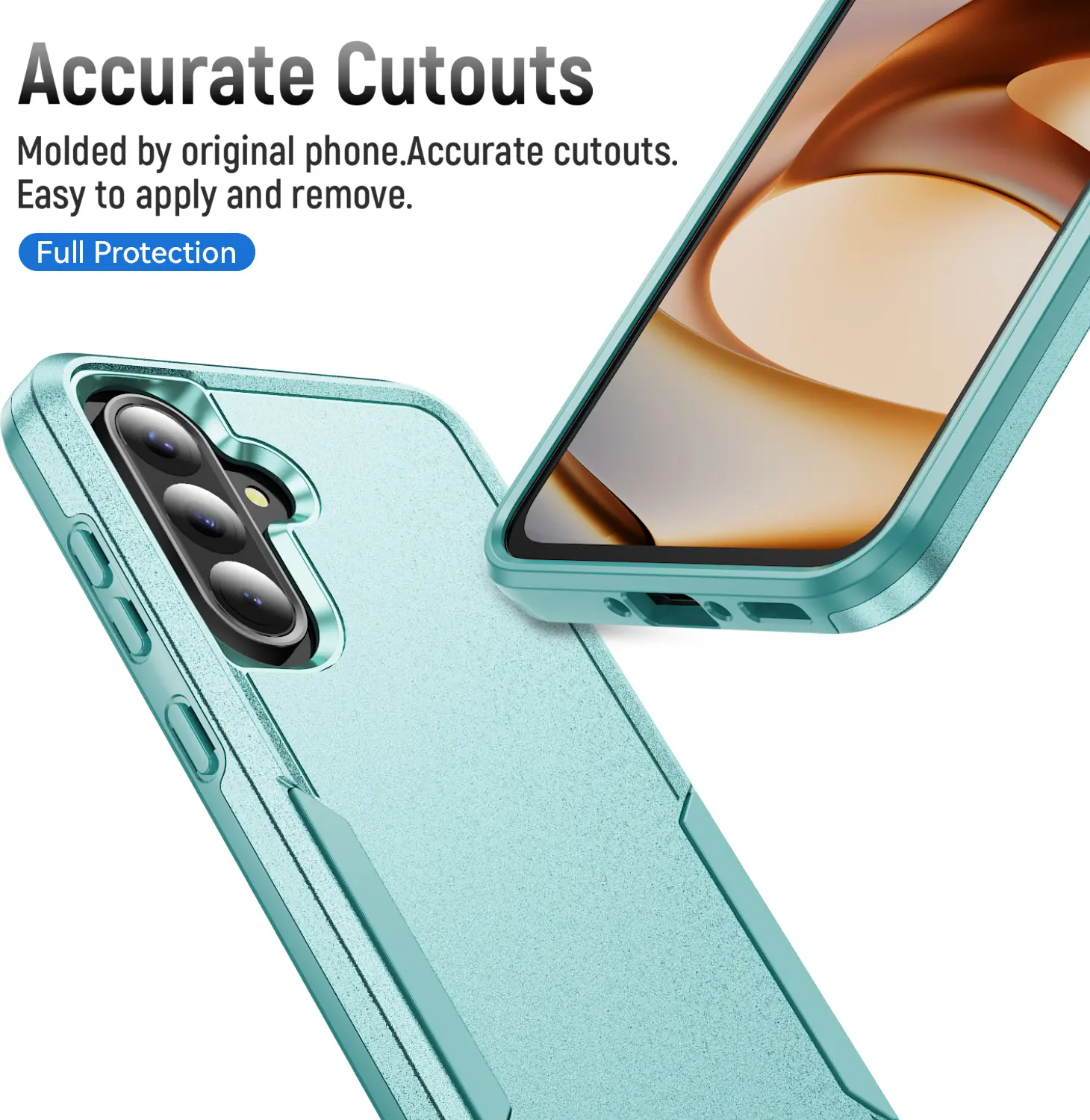 Samsung Galaxy A36 Hoesje Schokbestendige Hardcase Back Cover Groen afbeelding 7