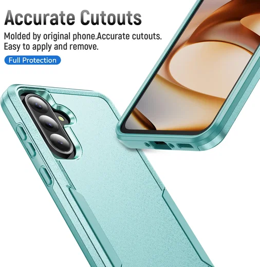 Samsung Galaxy A36 Hoesje Schokbestendige Hardcase Back Cover Groen afbeelding 7