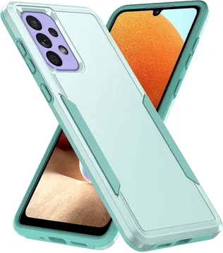 Samsung Galaxy A53 Hoesje Schokbestendige Hardcase Back Cover Groen