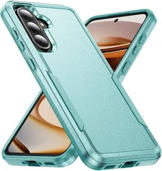 Samsung Galaxy A56 Hoesje Schokbestendige Hardcase Back Cover Groen afbeelding