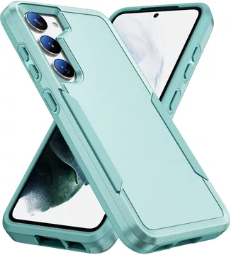 Samsung Galaxy S23 Hoesje Schokbestendige Hardcase Back Cover Groen