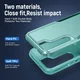 Samsung Galaxy S23 Hoesje Schokbestendige Hardcase Back Cover Groen afbeelding 4