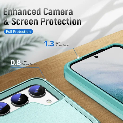 Samsung Galaxy S23 Hoesje Schokbestendige Hardcase Back Cover Groen afbeelding 10