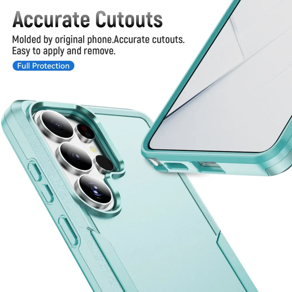 Samsung Galaxy S26 Ultra Hoesje Schokbestendige Hardcase Back Cover Groen afbeelding 8