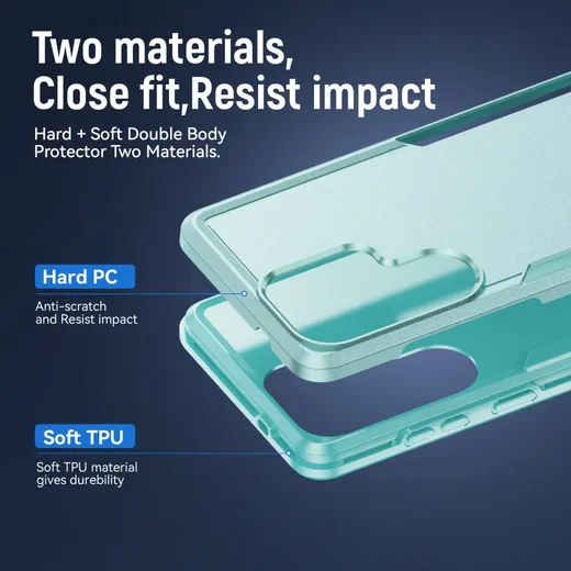 Samsung Galaxy S26 Ultra Hoesje Schokbestendige Hardcase Back Cover Groen afbeelding 4