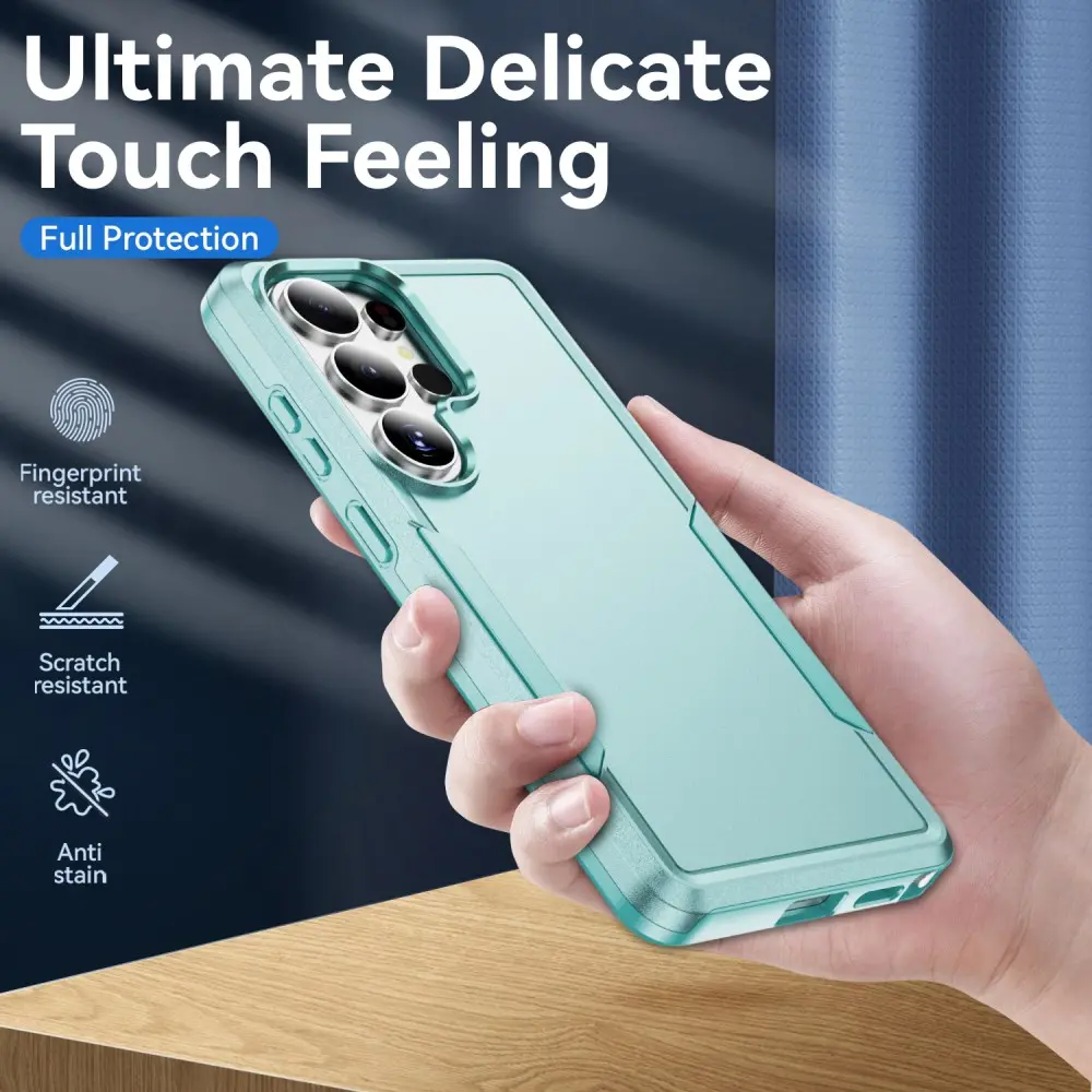 Samsung Galaxy S26 Ultra Hoesje Schokbestendige Hardcase Back Cover Groen afbeelding 5