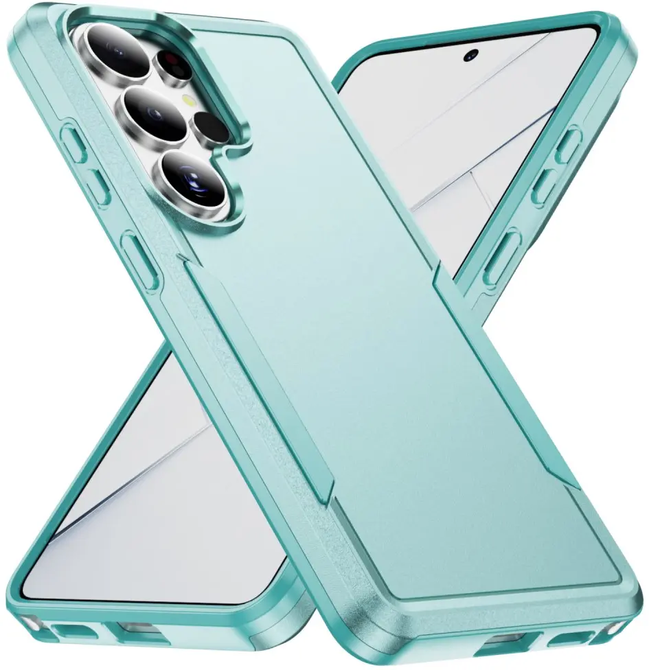 Samsung Galaxy S26 Ultra Hoesje Schokbestendige Hardcase Back Cover Groen afbeelding 1