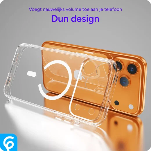 Apple iPhone 17 Pro Max MagSafe Hoesje Back Cover Transparant afbeelding 7