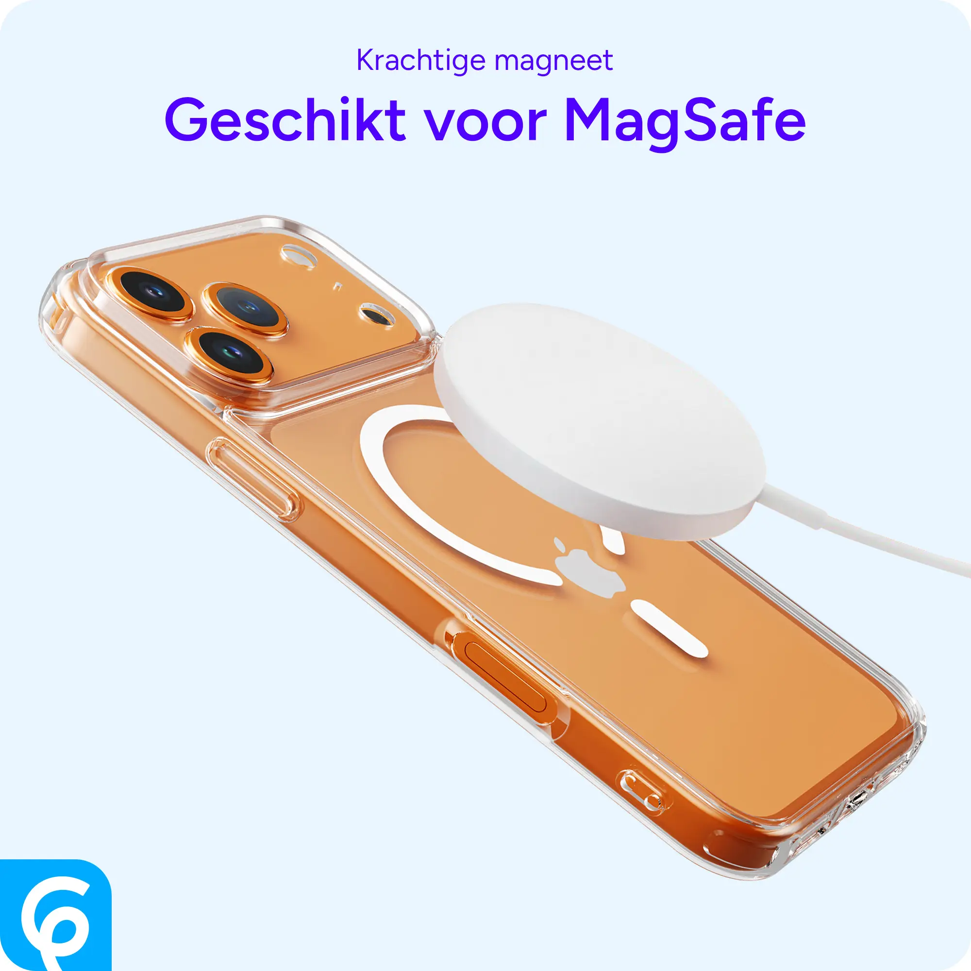 Apple iPhone 17 Pro Max MagSafe Hoesje Back Cover Transparant afbeelding 6