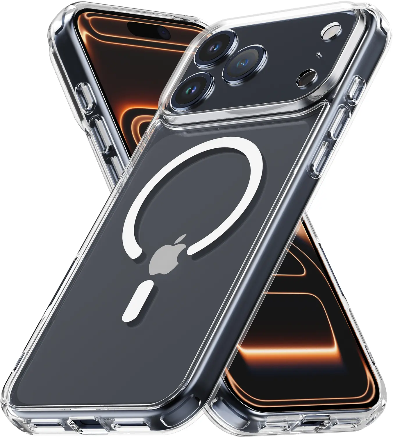 Apple iPhone 17 Pro Max MagSafe Hoesje Back Cover Transparant afbeelding 9