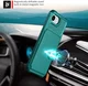 Apple iPhone 17e / 16e TPU Back Cover met Kunstleren Wallet Groen afbeelding 5