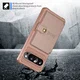 Google Pixel 9 Pro XL TPU Back Cover met Kunstleren Wallet Roze afbeelding 5
