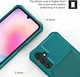 Samsung Galaxy A15 TPU Back Cover met Kunstleren Wallet Groen afbeelding 8