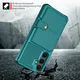 Samsung Galaxy A16 TPU Back Cover met Kunstleren Wallet Groen afbeelding 8